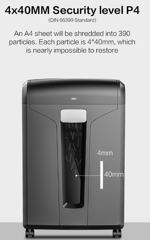 Уничтожитель Deli "E14400" - 6