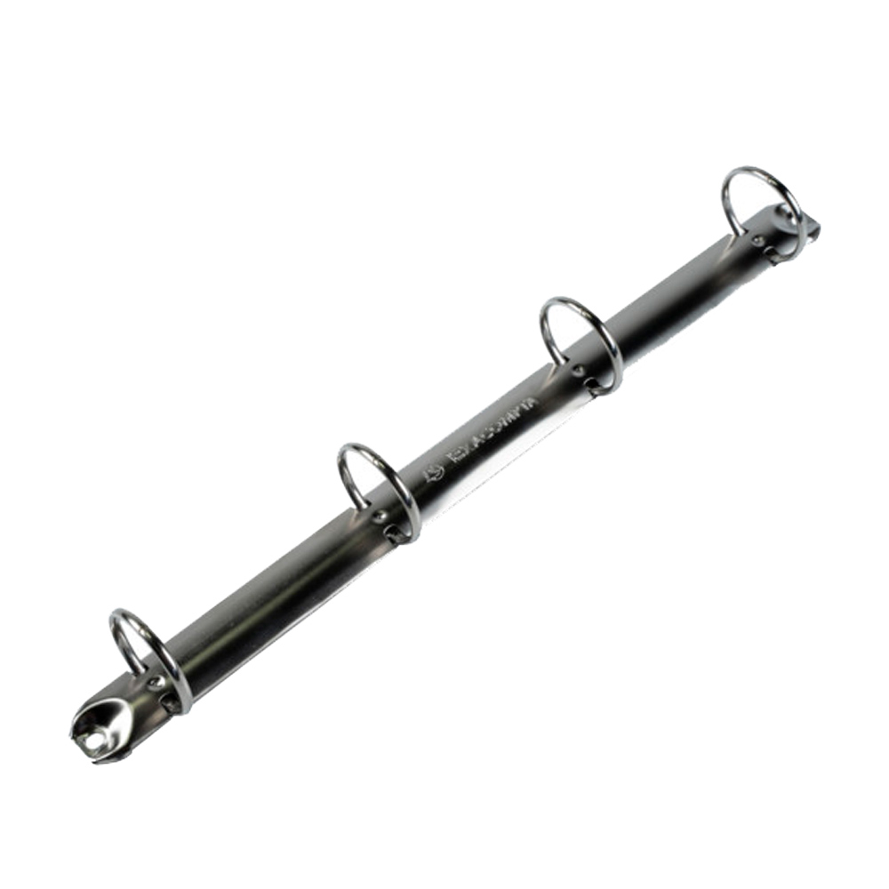 Папка на кольцах с блокнотом "Exactive", 4 кольца, черный - 6