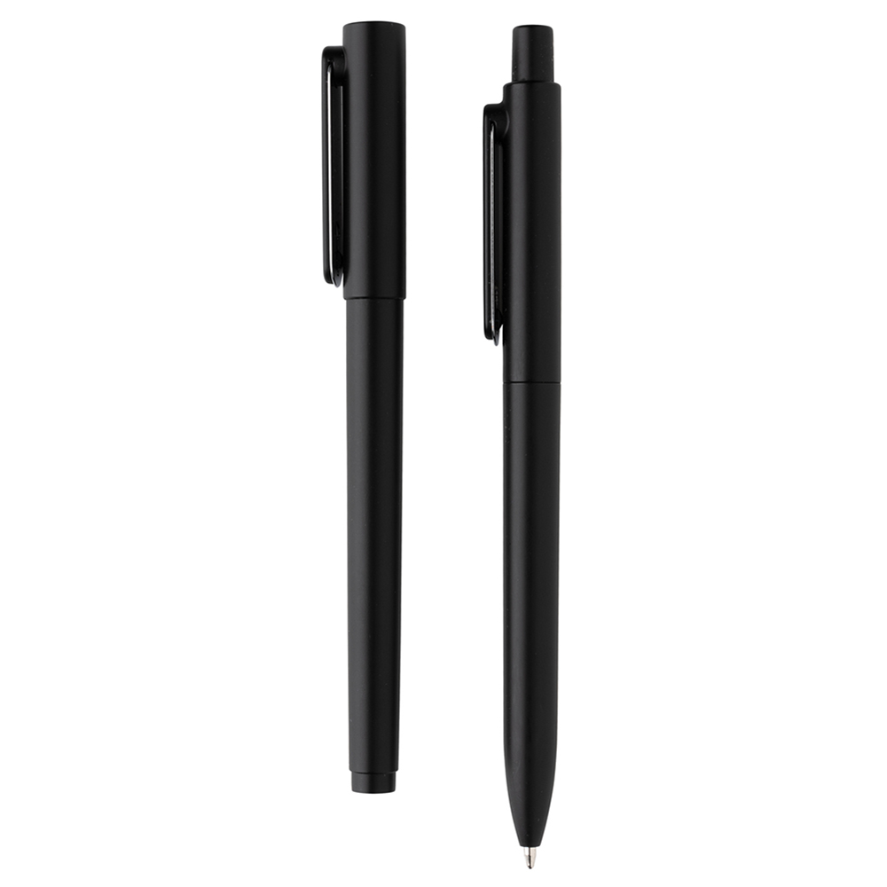 Набор ручек "X6": ручка шариковая автоматическая, ручка шариковая, черный - 4