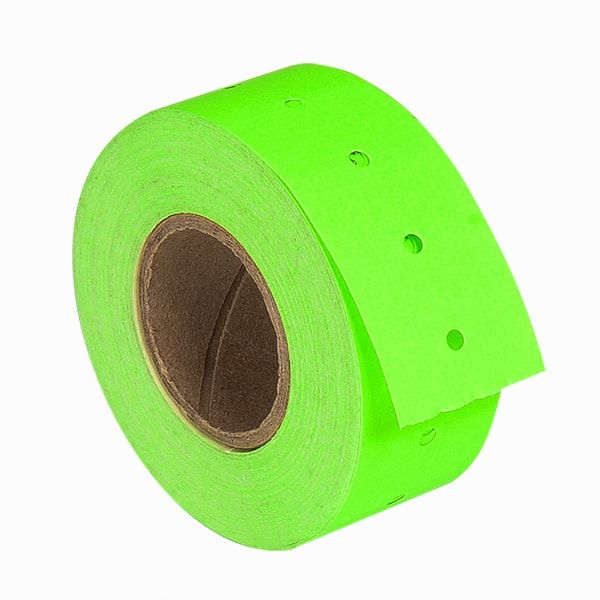 Этикет-лента для этикет-пистолета, 21.5x12 мм, 1000 шт, зеленый