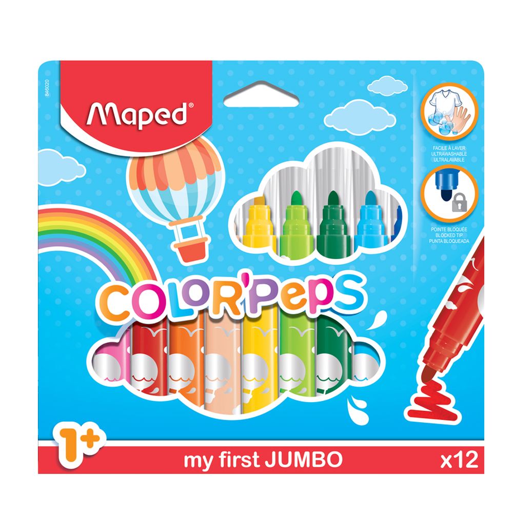Фломастеры "Color Peps Jumbo"