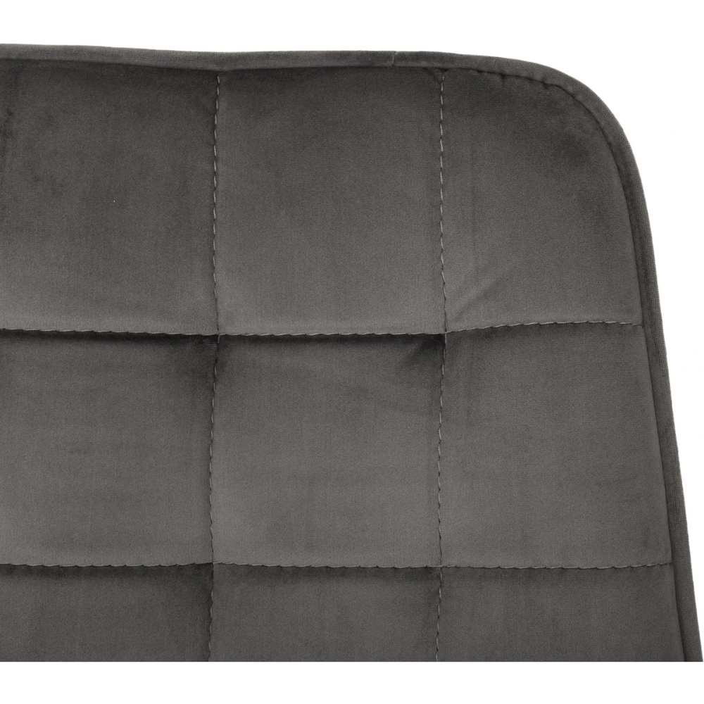 Стул Бюрократ "CH-K2", ткань, темно-серый, металл - 6