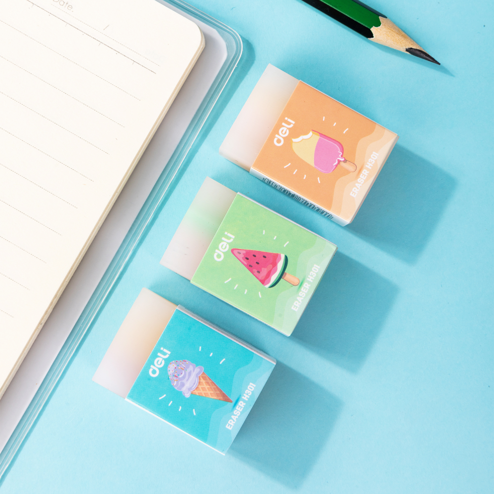 Ластик Deli "Ice cream Eraser", ассорти - 2