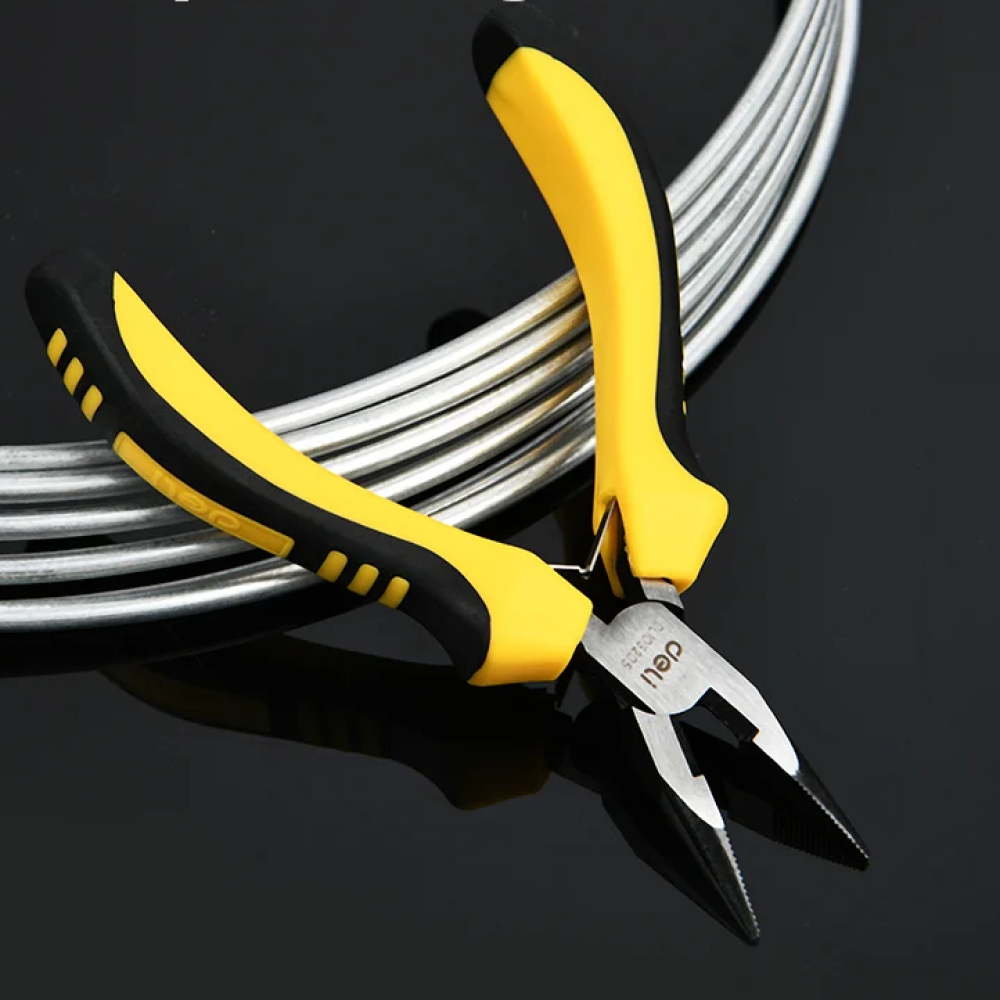 Мини-длинногубцы Deli YS ED103205, 125 мм - 6