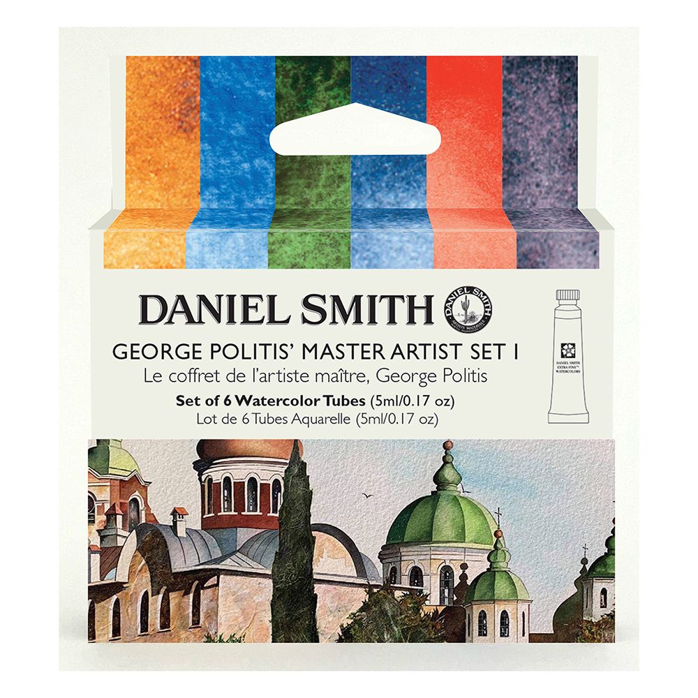 Набор акварели Daniel Smith "George Politis Master Artist Set I", 6 цветов, тубы