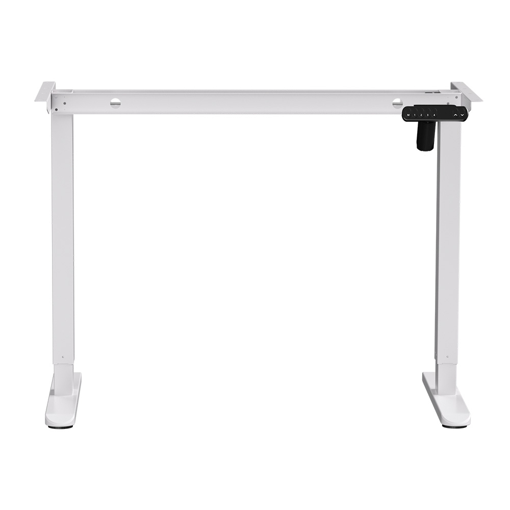 Стол с электроприводом WellDesk Basic 1200x675х18 белый/белый альпийский (9191460+9197776) - 3