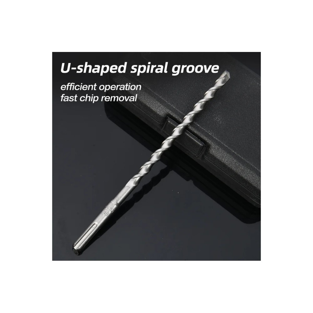 Бур по бетону Deli YS EDH-Y10210, 10x210 мм, SDS-PLUS - 6