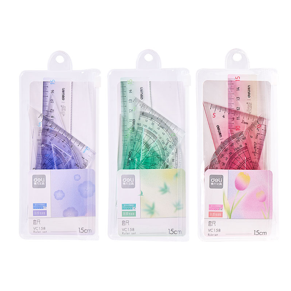 Набор чертежный "Deli VC158"