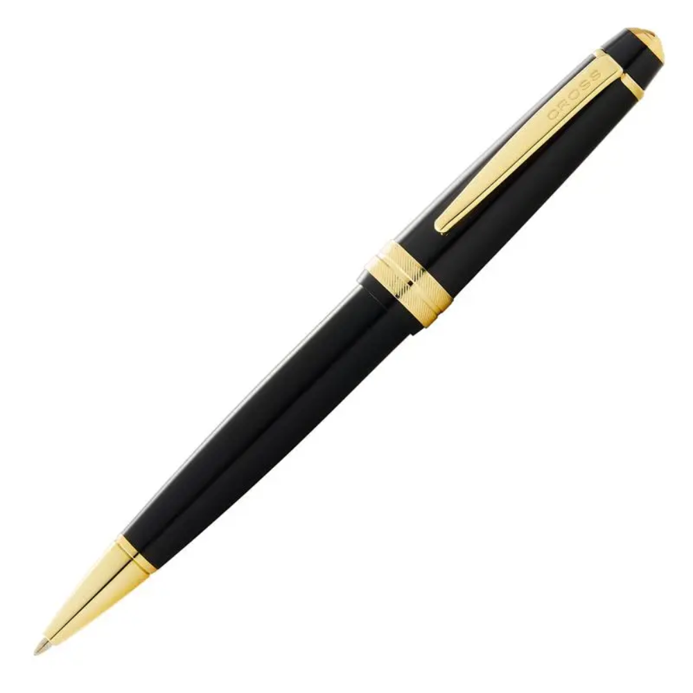 Ручка шариковая "Bailey Light Polished Black Resin and Gold Tone"