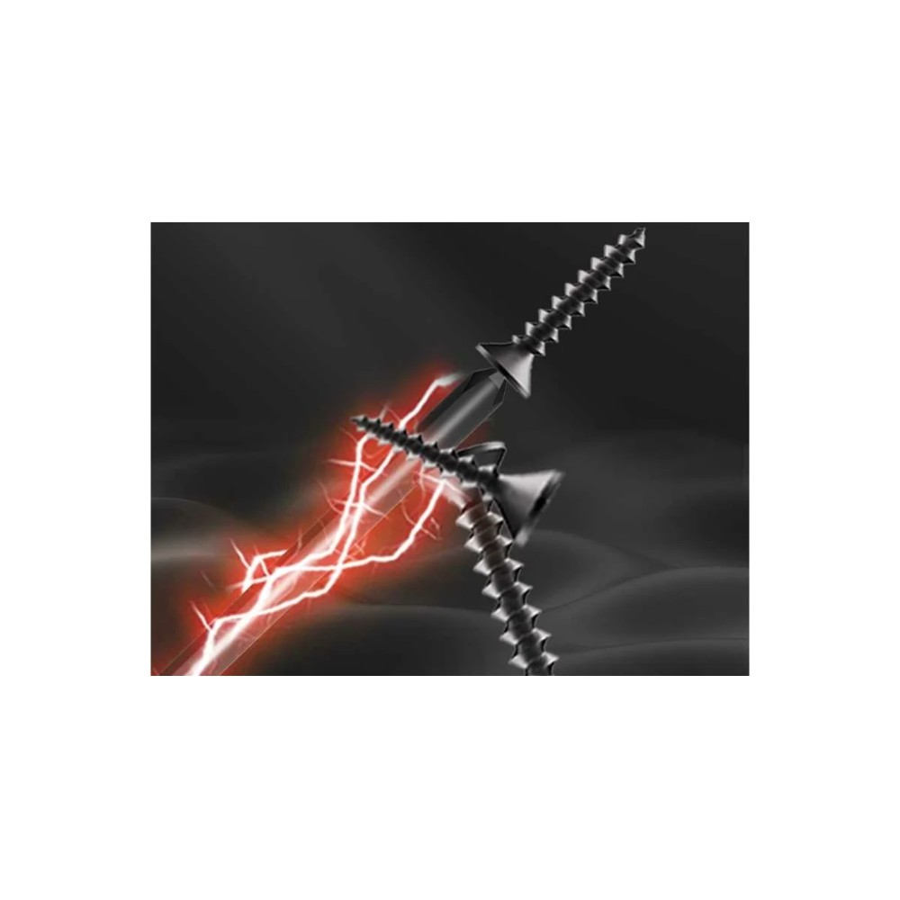 Отвертка Deli HS EHT1203, PH0х75 мм, Soft Touch, черный - 10