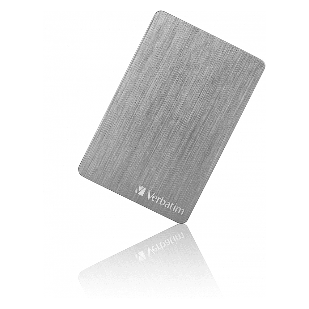 Внешний жесткий диск Verbatim "Store 'n' Go Alu Slim GEN1", 2 tb, usb 3.2, серый - 3