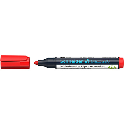 Маркер для доски "Schneider Maxx 290", красный - 4