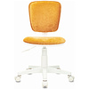Кресло детское Бюрократ CH-W204NX, ткань, пластик, оранжевый - 2