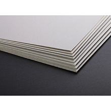 Картон художественный "Clairefontaine", 60x80 см, 2 мм, 1300 г/м2, серый