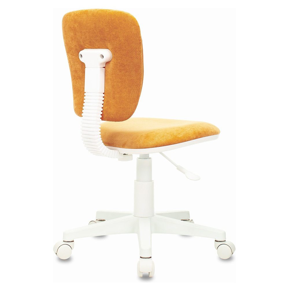 Кресло детское Бюрократ CH-W204NX, ткань, пластик, оранжевый - 3