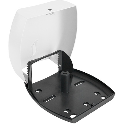 Диспенсер для туалетной бумаги в больших и средних рулонах BXG-PD-8002, ABS-пластик, белый - 4