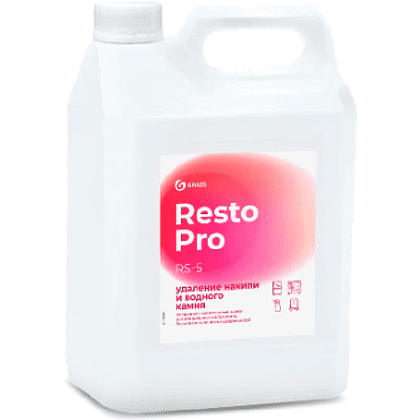 Средство для удаления накипи и отложений Grass "Resto Pro RS-5", 5 л, концентрат