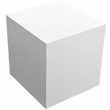 Гипсовая модель "Куб 20 см"