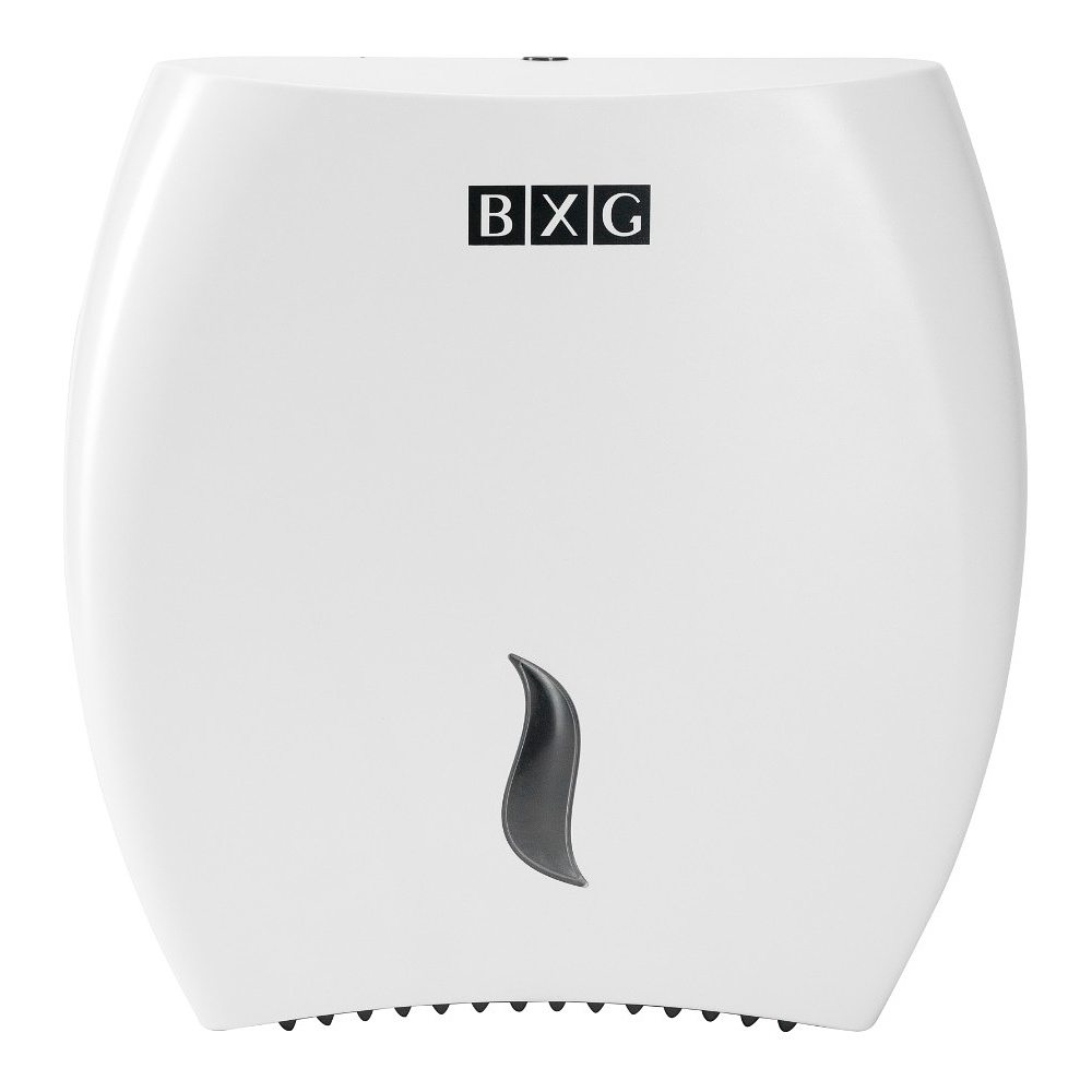 Диспенсер для туалетной бумаги в больших и средних рулонах BXG-PD-8002, ABS-пластик, белый - 2
