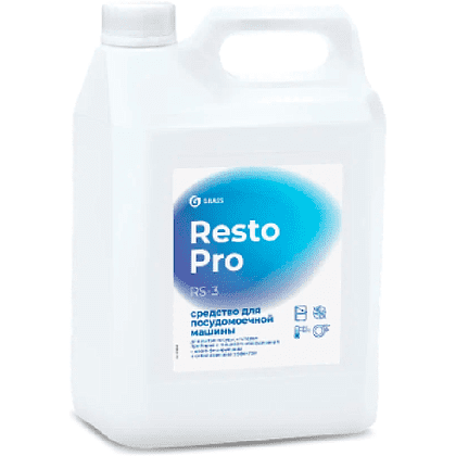 Средство моющее для посудомоечной машины Grass "Resto Pro RS-3", 5 кг, концентрат