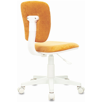 Кресло детское Бюрократ CH-W204NX, ткань, пластик, оранжевый - 3