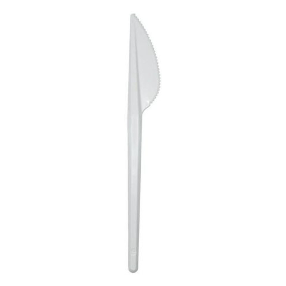 Пластиковый нож одноразовый, 15 см, 100 шт/упак