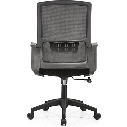 Кресло для персонала ANSA "818В", сетчатая ткань, пластик, черный - 2