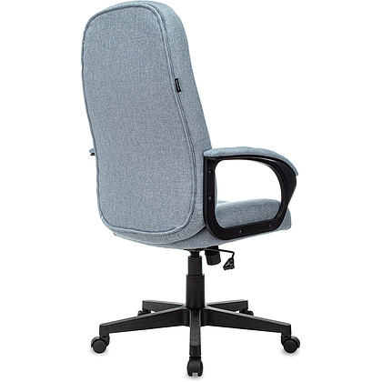 Кресло для руководителя "Бюрократ T-898AXSN", ткань, пластик, светло-голубой 38-405 - 4