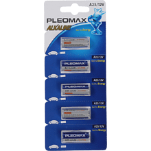 Алкалиновая батарейка Pleomax A23-5BL, 12 V,  5 штук 